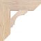 Ekena Millwork Olympic Slat Smooth Bracket, Douglas Fir, 3 1/2"W x 14"D x 14"H BKT04X14X14OLY06SDF - alternate 4